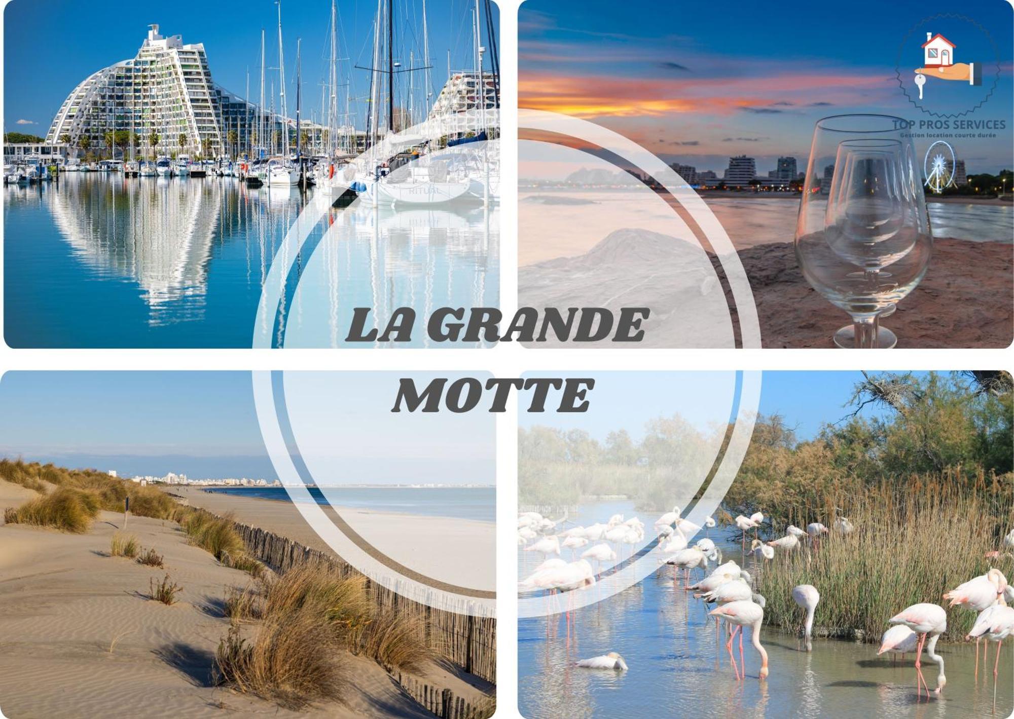 Le Estella Appart - Parking Wifi Au Calme 2 Min Plages - Resid Le Rayol - Top Pros Servicesconciergerie La Grande Motte Ngoại thất bức ảnh